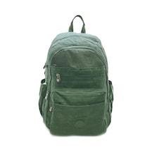 Klinkır Okul Çantası Yağmur Geçirmez Çok Cepli Hafif Kumaş Lise Ortaokul Okul Çantası Kadın Sırt Çantası 001