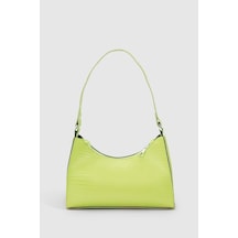 Housebags Kadın Neon Yeşil Baguette Çanta 195 Neon Yeşil