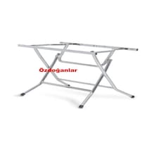 Ozdoganlaravm Ahşap-Werzalit 107 Cm Yuvar Masalar Için Katlanabilir Masa Ayağı