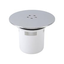 4.5 İnç Zemin Tahliyesi, Hızlı Drenaj Duş Kapağı Yuvarlak Abs Paslanmaz Çelik Saç Paslanmaz Çelik