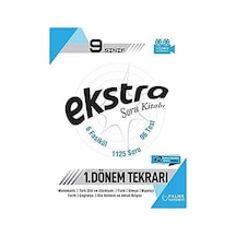 9. Sınıf Exstra Soru Kitabı 1. Dönem Tekrarı