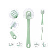 Çok Amaçlı 5 Taraflı Temizlik Fırçası Ayakkabı, Mutfak Ve Banyo İçin Sert Kıllı Ergonomik Temizlik Fırçası, 20 Cm