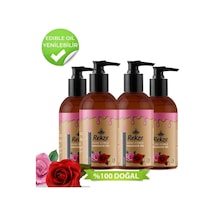 Rekze 4 Adet Gül Aromalı Erotik Vucut Masaj Yagı Çilekli 120 Ml