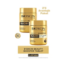 Bioxcin Beauty Booster Hidrolize Kolajen Hyalüronik Asit Nadh İçeren Tablet Takviye Edici Gıda 60 Tablet 2 Adet