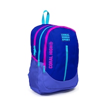 Coral High Sport Lavanta Usb Şarjlı Kulaklık Çıkışlı Dört Bölmeli Sırt Çantası