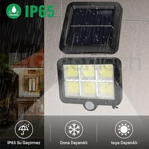 Güneş Enerjili 120 Cob Led Aydınlatma/gt-sl09 4 Işık