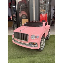 Bentley Akülü Araba 0-6 Yaş Pembe