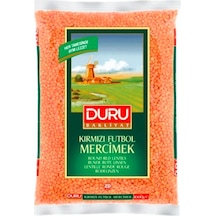 Duru Bakliyat Kırmızı Futbol Mercimek 1 KG