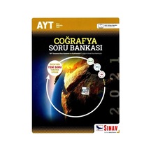 Ayt Coğrafya Soru Bankası Kapak Değişebilir