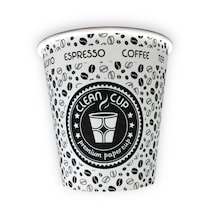 Clean Cup Desenli Karton Bardak 7 Oz 50'li