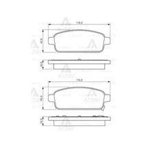 Bosch Chevrolet Cruze / Opel Astra / Mokka 2009-2012 Arka Fren Balatası