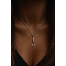 Halat Detaylı Unisex Kolye 60 Cm Zincirli Modern Tasarım Çok renkli