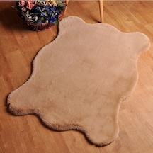 Soft Peluş Re x  Tavşanı Postu Camel