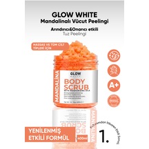 Glow Whıte Mandalina Body Scrub 400g Cildi Arındıran, Canlandırıcı Ve Nemlendirici Tuzlu Vücut Peelingi