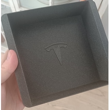 2021 2022 Tesla Model 3/y Arka Orta Konsol Kol Dayama Tepsisi Desteksiz Printer2261