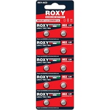 Roxy Rxy-ag3 Lr41/736/384 Alkalin Pil 10'lu Paket