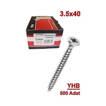 Akdeniz Sunta Vidası 3.5x40 500 Adet Vida