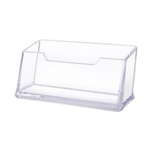 Bigpoint Kartvizitlik Tekli Şeffaf 6'lı Paket