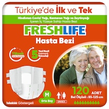 Freshlife Belbantlı Orta Boy M 30'lu 4 Adet Hasta Bezi