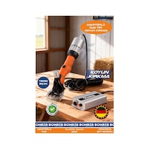 Böhrer Ba011288 Rus Tipi Adatörlü Tam Profesyonel Koyun Kırkma Kırpma Makinesi - 220v - 14.4v