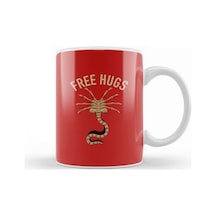 Alien Facehugger Free Hugs Xenomorph Kupa Bardak Porselen Karışık
