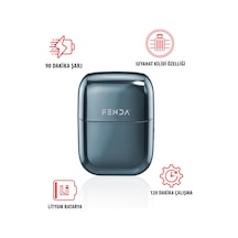 Fenda - Mini Shaver - Elekli Seyahat Boy Tıraş Makinesi 1,5 Saat