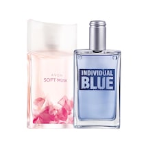 Individual Blue Erkek Parfüm Ve Soft Musk Kadın Parfüm Paketi Diğer