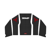 GP Kompozit TVS Ntorq 125 2024 Uyumlu Tank Pad Karbon