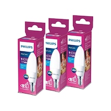 Led 40w Mum Ampul Beyaz Işık E14 İnce Duylu 3lü Diğer