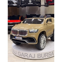 Bmw Akülü Araba 0-6 Yaş Özel Plaka Hediye Bej