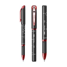 Kırmızı Pilot Kalem Dna Gel Pen 5 Adet Scrikss Pilot Kalem 0.5mm Roller Uç Pilot Kalem İnce Uçlu Likit Mürekkepli