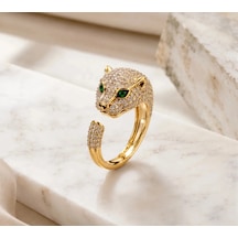 Tiger Gold Renk Ayarlanabilir Yüzük