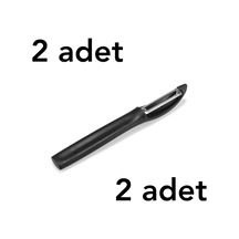 3 Adet Yan Soyacak Qlux İdeas Bpa İçermez Şef Soyacak L-00835 Yan Soyacak Siyah Diğer