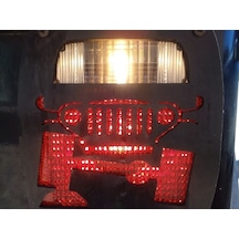Jeep Stop Lamba Kapağı Rock Crawl Remix