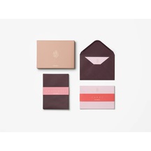 Printworks Zarf & Kart Seti - Thanks Beige Pw00801