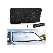 Uv Işınlarına Dayanıklı Katlanabilir Oto Ön Cam Güneşliği - 140x79 Cm