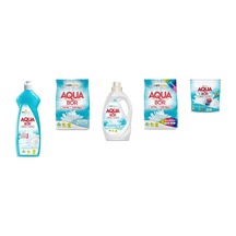 Aquabor Doğal Mineralli Elde Bulaşık + 4 Kg Beyaz + Sıvı Beyaz + 4 Kg Renkliler + Tablet 5 Li Set