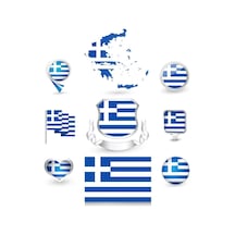 Yunanistan Sticker Set