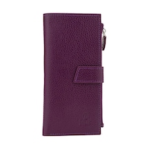 Bilik Deri Mor Rölax Deri Unisex Cüzdan Bsh 3240 Mor