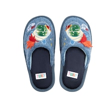 Twigy Astronot Çocuk Ev Terliği Mavi 30/35
