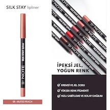 Silk Lipliner Suya Dayanıklı İpeksi Dudak Kalemi - 01 Muted Peach 0