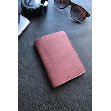 Vip Gift Voyager Pasaport Kılıfı Minimalist Vegan Suni Deri Pasaportluk Ka Bordo