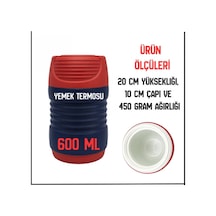 Uyguna-yakala Isı Yalıtımlı Kırmızı/lacivert Cam Yemek Termosu-erm.260 Çok Renkli