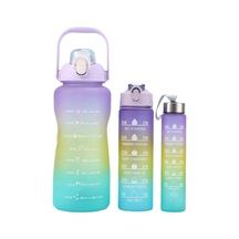 Suntek Magideal 3 Adet Spor Su Şişesi Yeniden Kullanılabilir Stil-b