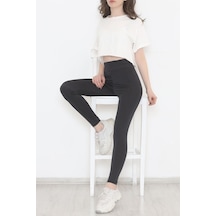 Buyers Butik - Parlak Disko Tayt Siyah - 12445.1778. 001