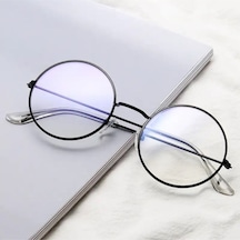 Unısex Mavi Işık Engelleyici Şeffaf Harry Potter Gözlük Siyah - 633702479 Siyah