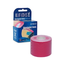 Kifidis Kinesiyoloji Bandı Kesilebilir 5 Cm X 5 M Fuşya / Fuxia