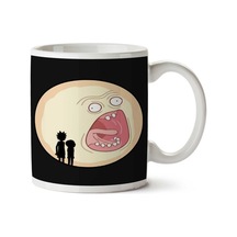 R And M Screaming Sunrise İki Tarafı Baskılı Kupa Bardak Çok Renkli
