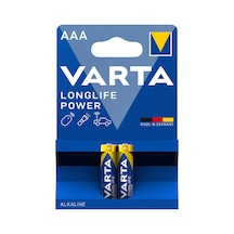 Varta Longlife Power Aaa İnce Kalem Pil 2'li Paket Alkalin