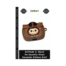 Airpods 3. Nesil İle Uyumlu Vinyl Earpods Silikon Kılıf Ses Aksesuarı Kapak Modeli Stil Parça